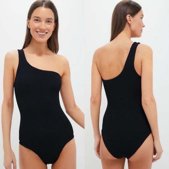Hunza G Other - NWT Hunza G Nancy Swim One Shoulder One Piece Black